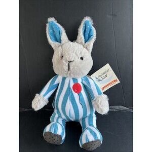Goodnight Moon Beanbag Stuffed Animal Plush Pajama Bunny 12” w Tag and Sewn Eyes